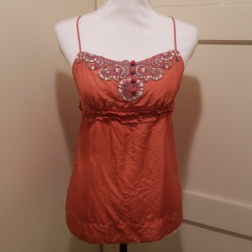 ☀️bcbg silk top☀️